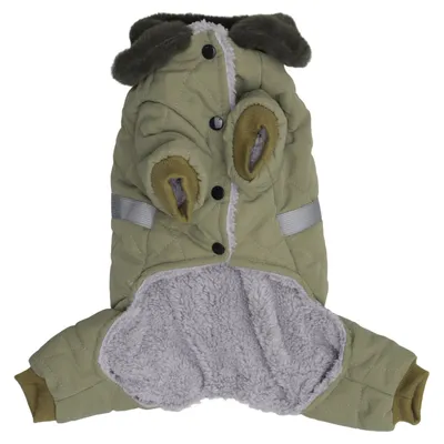 Hundtäcke (Grön, Grå) Polyester