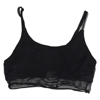 Brassière (Noir) de Alo Yoga Élasthane, Polyamide, Polyester