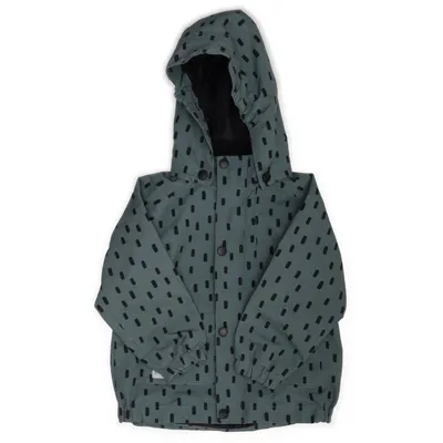 Regnjacka (Grön, Svart) från Minimarket Polyamid, Polyester