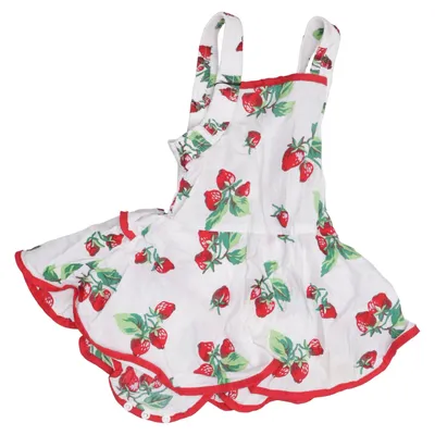 Robe (Blanc, Rouge, Vert) de Catpapa Coton, Polyester