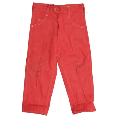 Jeans (Röd, Vit, Svart) från Sanfor Bomull