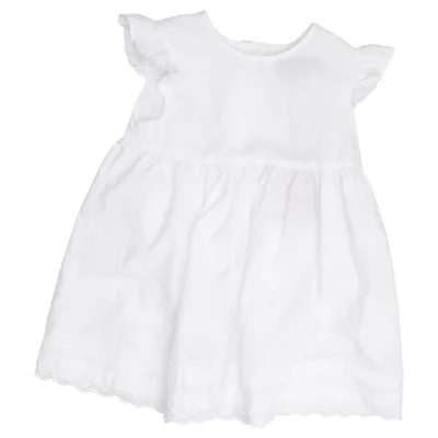 Jurk (Wit) van Loki by Cadeau Katoen, Polyester