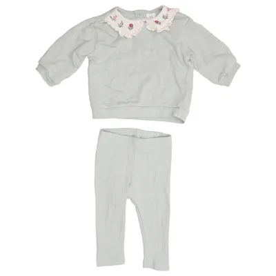 Sæt (Grøn, Flerfarvet) fra H&M Bomuld, Elastan, Polyester