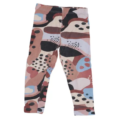 Leggings (Brun, Blå, Flerfarvet) fra Blaou Elastan, Økologisk bomuld