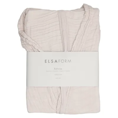 Badrock (Beige) från Elsaform Bomull