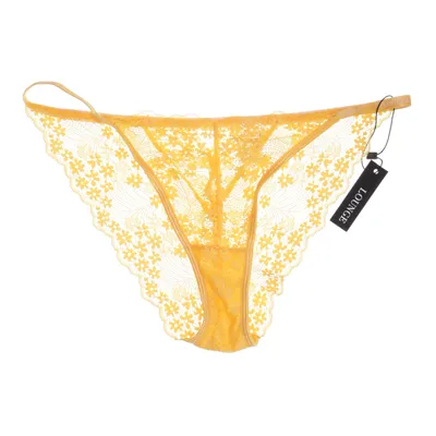 Panties (Yellow) from Lounge Elastane, Polyamide
