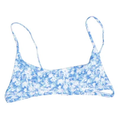 Bikini top (Blue, Multicolored) from Bright Swimwear Elastane, Polyamide