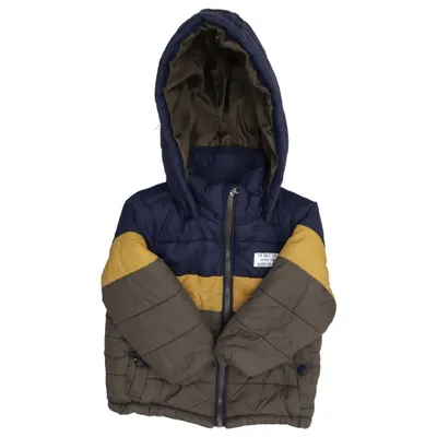 Winterjas (Blauw, Geel, Groen) van Denim & Co Polyamide, Polyester