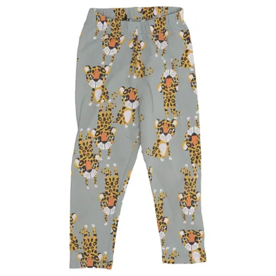 Leggings (Grøn, Flerfarvet) fra D.M.D by Denim Day Bomuld, Elastan