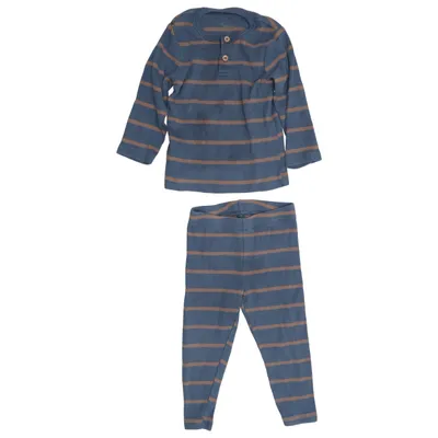 Set (Blue, Beige) from ICA I Love Eco Elastane, Organic cotton