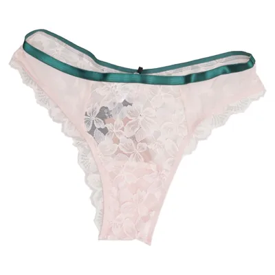 Panties (Pink, Green) from Frank Dandy Cotton, Elastane, Polyamide
