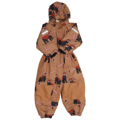 Outdoor overalls  (Brun, Sort, Hvid) fra Lindex Baby Polyester