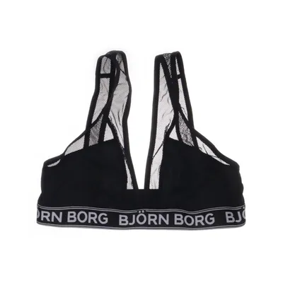 Sports bra (Black, White) from Björn Borg Elastane, Polyamide