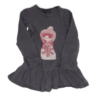 Klänning (Grå) från Little Marc Jacobs Bomull