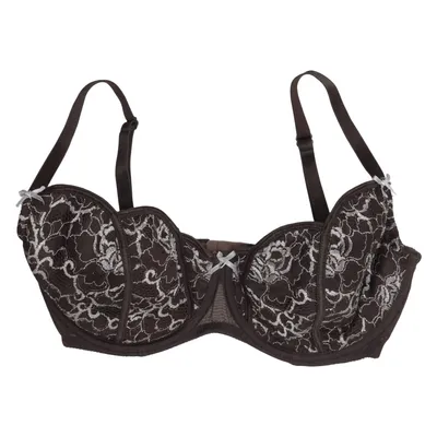 Bra (Brown, White) from Change Elastane, Polyamide