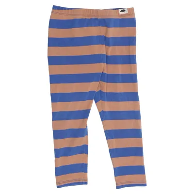 Leggings (Blå, Brun) fra Mini Rodini Elastan, Tencel
