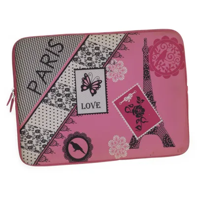 Laptopsleeve (Pink, Flerfarvet)