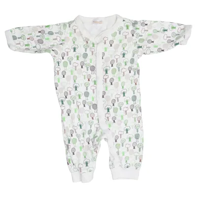Rompertjes (Wit, Groen, Bruin) van Baby by Lindex Katoen