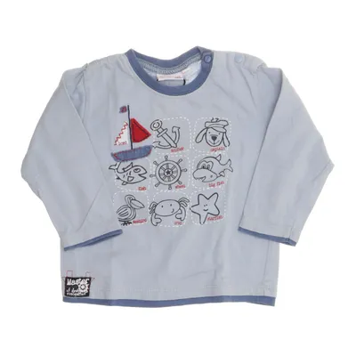 Long sleeve T-shirt (Blue) from InScene