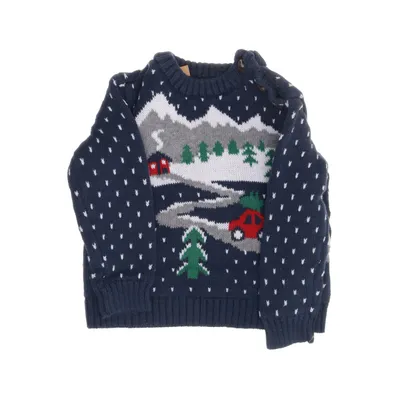 Christmas sweater (Blue, White, Green, Red, Gray) from Wonder Nation Recycled polyester