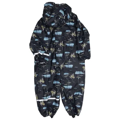 Overall (Blauw, Meerkleurig) van Celavi Polyester, Polyurethaan