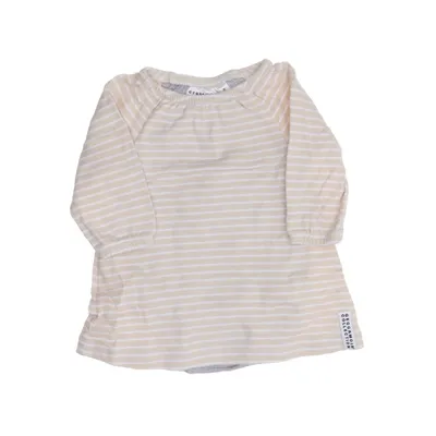 Klänning (Beige, Vit) från Geggamoja