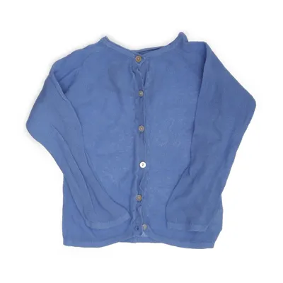 Cardigan (Bleu) de Konges Sløjd Coton biologique