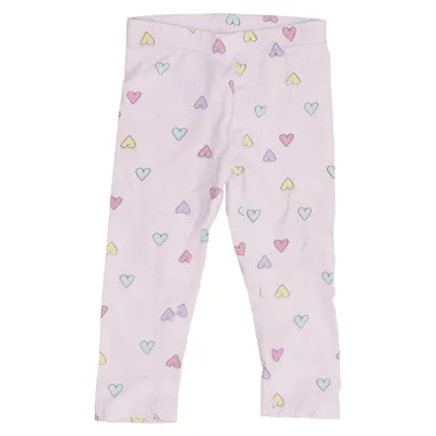 Leggings (Pink, Multicolored) from Sweet Heart Cotton, Elastane