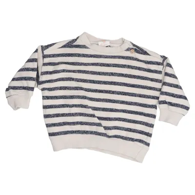 Collegetröja (Blå, Beige) från Hema Ekologisk bomull