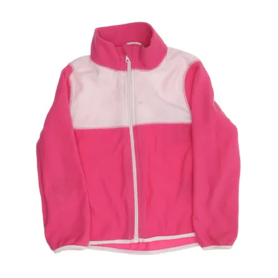 Fleecejacka (Rosa, Vit) från H&M Sport Polyester
