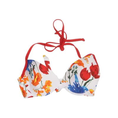 Bikini top (Wit, Meerkleurig) van Twinset Elastaan, Polyamide