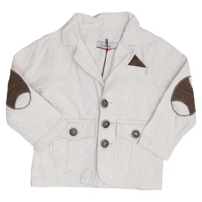 Blazer (Beige, Marron) de Weeny Kids Coton