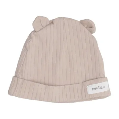 Beanie (Beige) from Newbie by KappAhl Cotton, Elastane
