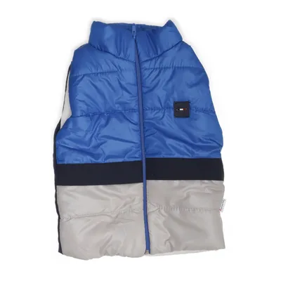 Outdoor vest (Blauw, Grijs, Zwart) van Pat Too Pat Katoen, Polyester