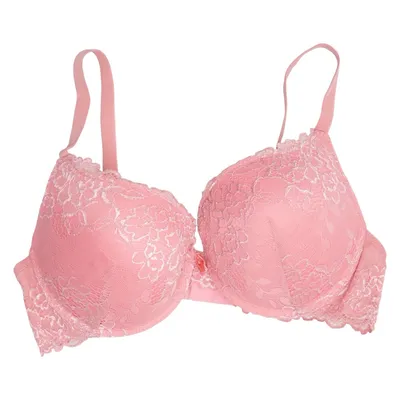 Bra (Pink) from VRS Woman Elastane, Polyamide