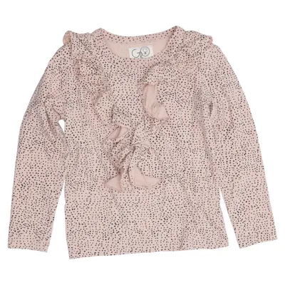 T-shirt à manches longues (Rose) de Gro Coton, Élasthane