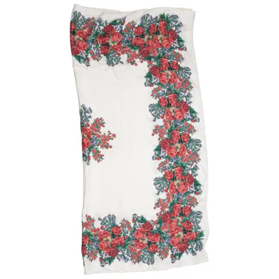 Scarf (Vit, Flerfärgad) från Magda Butrym