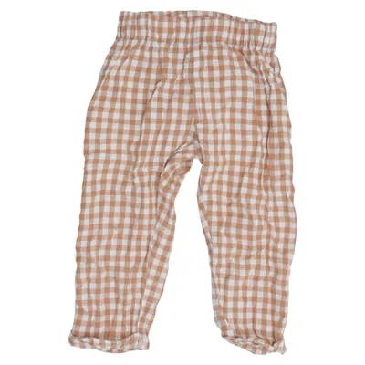 Pajama pants (Brown, White) from Lindex Baby Cotton