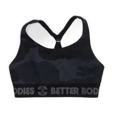 Sports-BH (Sort, Grå) fra Better Bodies Elastan, Polyester