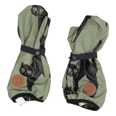 Mittens (Green, Black, Multicolored) from Mini Rodini Polyester, Polyurethane