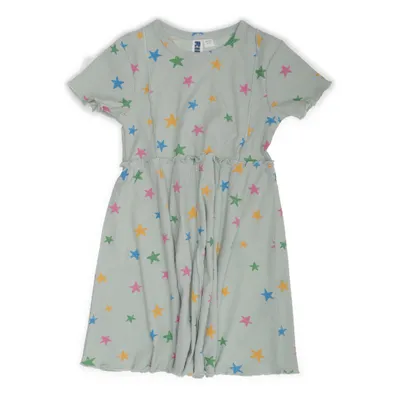 Kjole (Grøn, Flerfarvet) fra Rikiki Bomuld, Elastan, Polyester
