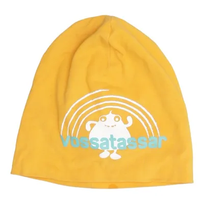 Beanie (Geel) van Vossatassar Katoen, Elastaan
