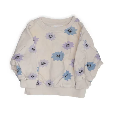 Collegetröja (Beige, Blå, Lila) från Rikiki Bomull