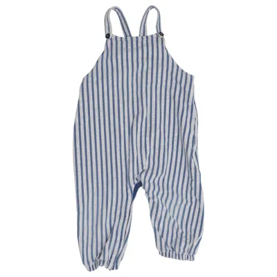 Rompers (Blue, Gray) from Mini Market Cotton, Elastane, Viscose