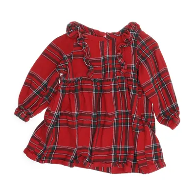 Klänning (Röd, Flerfärgad) från Sinsay Bomull