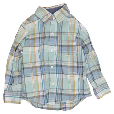 Shirt (Blue, Green, Yellow) from Carter's Cotton