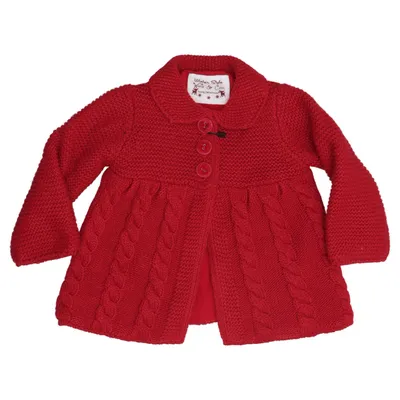 Cardigan (Rood) van Young Dimension Acryl, Polyester