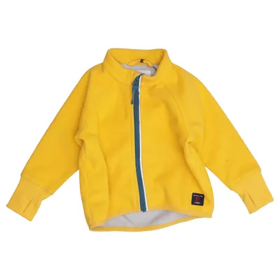 Fleece jacket (Yellow) from Polarn O. Pyret Polyester