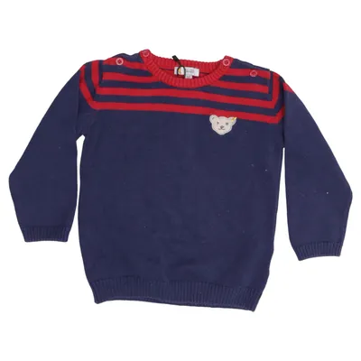 Pull-over (Bleu, Rouge) de Steiff Coton