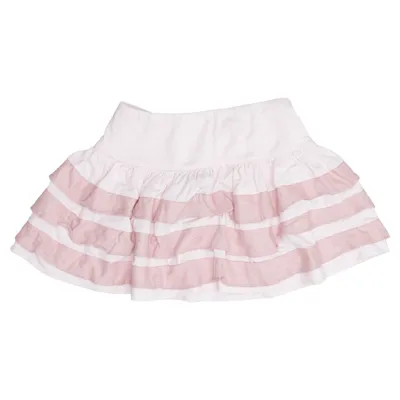 Jupe (Rose) de Lili Gaufrette Coton, Élasthane, Viscose
